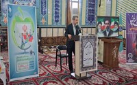 سخنرانی رئیس مرکز بهداشت شهرستان پلدشت بمناسبت هفته سلامت قبل از خطبه های نماز جمعه 